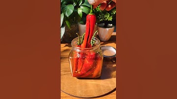 Chilli pickle recipe | #recipe #shorts #youtubeshorts