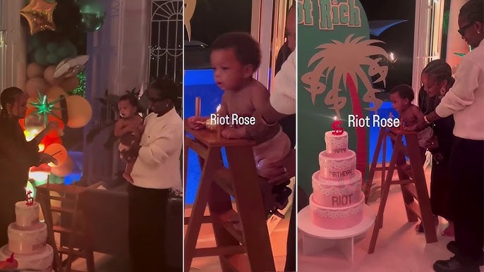 Inside Rihanna & A$AP Rocky's Son Riot Rose's 1st Birthday Bash (VIDEO) -  YouTube