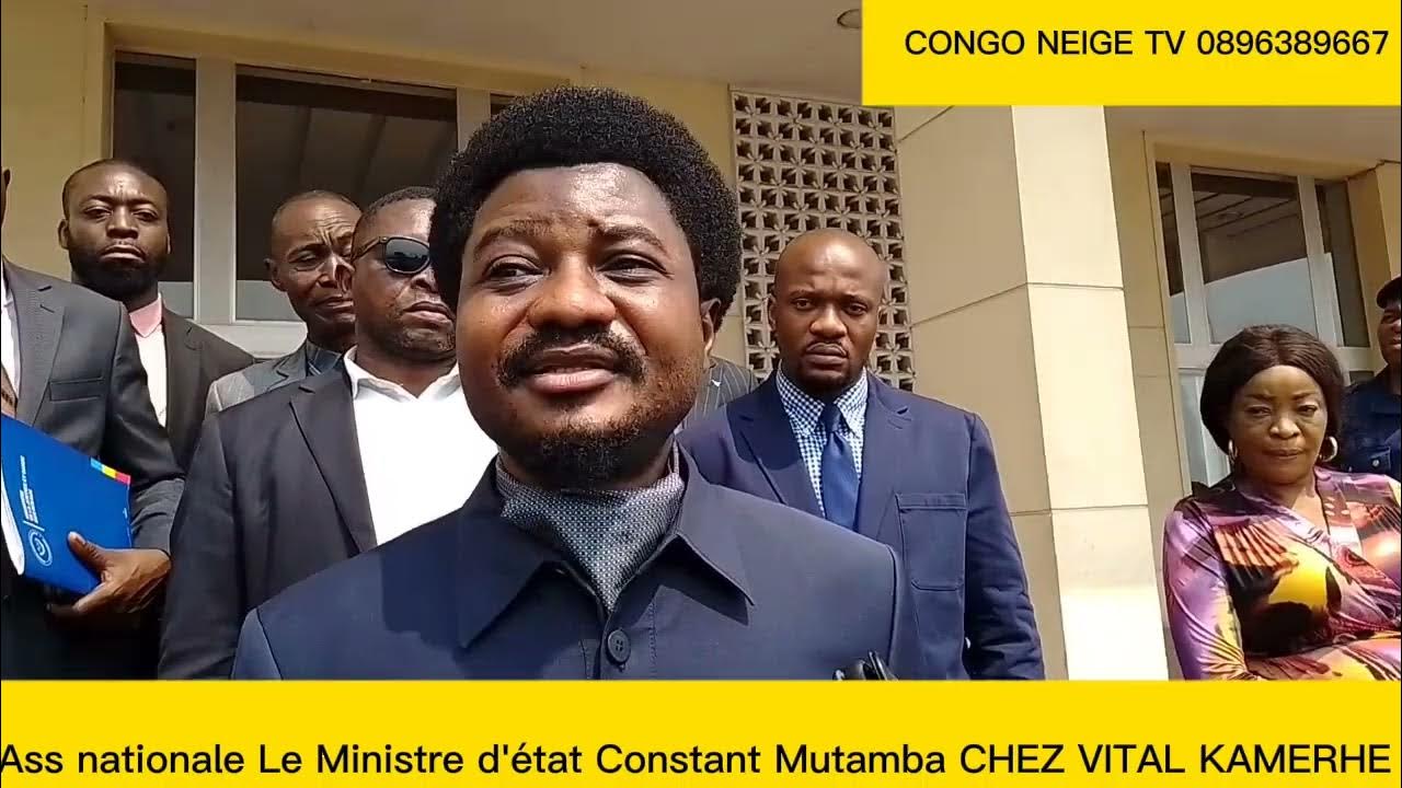 politique Ministre d'état constant Mutamba.plus rien ne restera