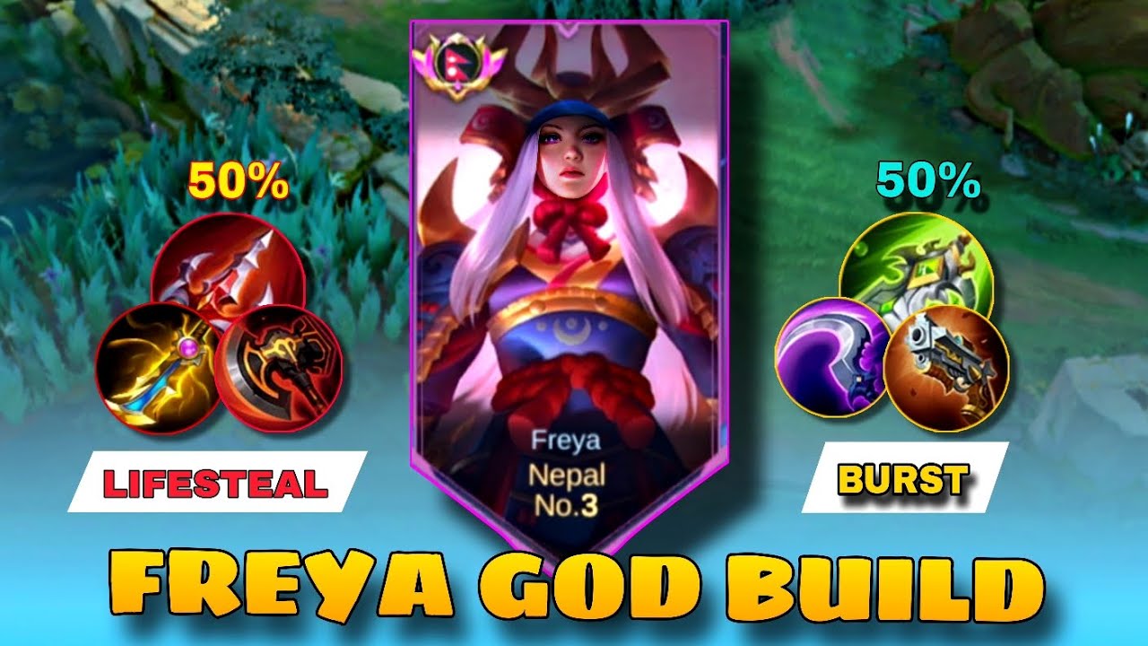 💥FREYA NEW FULL DAMAGE BUILD💀🔥 (AUTO SAVAGE)😤