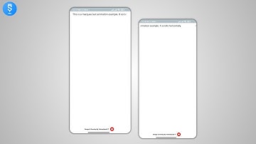 Sketchware Pro: Create a Marquee Text Animation