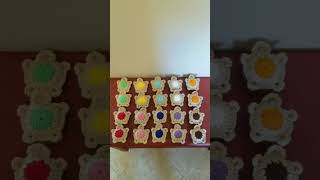 Crochet Turtle Memory Game