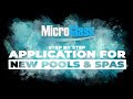 Application Instructions For New Pools | MicroGlass