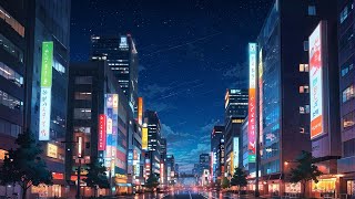 [Playlist] Tokyo Night Cozy Lofi Vibe | cozy lofi hiphop chill music |