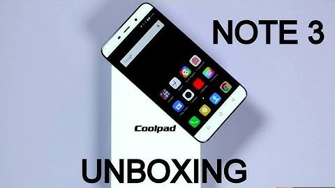 Coolpad Note 3 - Unboxing and First Impressions