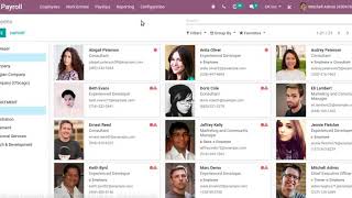 Odoo 13 - Payroll Dashboard