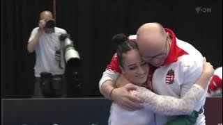 Csenge Maria Bacskay. 2023 Tel Aviv World Challenge Cup. VT2