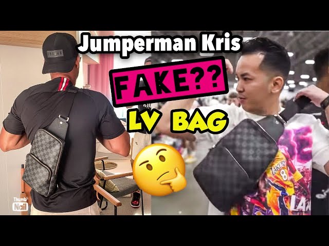 FAKE VRS REAL! Louis Vuitton Avenue Sling Bag! 