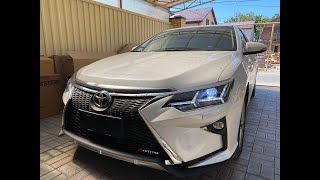 Обвес Toyota Camry 50 55 Лексус стиль Lexus style