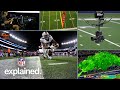 AMAZING Technology! From Yellow Line to skycam and Pylon Cam | NFL EXPLAINED Broadcast Innovations