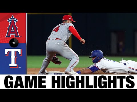 Angels vs. Rangers Game Highlights (8/4/21) | MLB Highlights