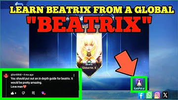 How to Play Beatrix in Mobile Legends( Part 1) | Pro Tips & Builds 2025(indepth)
