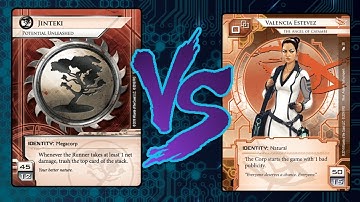Android: Netrunner - Random Battle #135 Jinteki PU Kill Meule VS Valencia Apo