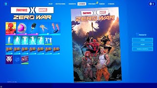 Fortnite x Marvel Zero War comics Trailer シ