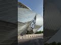 Fondation Louis Vuitton Paris🇫🇷France #livingthemoment #paris #noel #shorts #travel #dior #opera