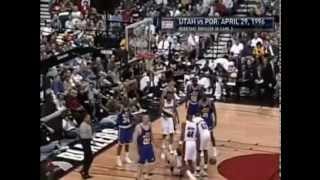 Arvydas Sabonis (27pts, 12rebs) vs Utah Jazz (1996 Playoffs)