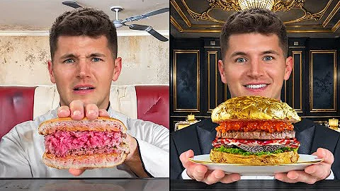 $1 vs. $10,000 Burger And Fries