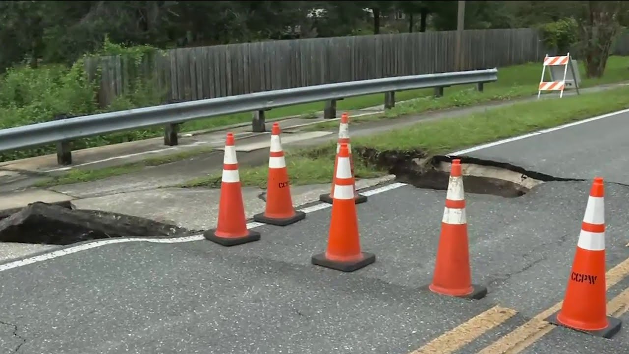 Bridge in Clay County deemed ‘unsafe’ due to damage - YouTube
