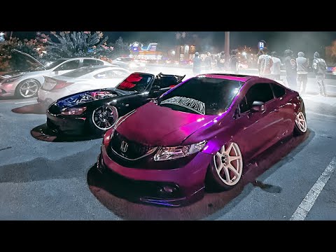 JAPANESE STANCE CARS TAKE OVER GATLINBURG