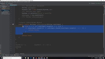 Common Whiteboard Question: Palindrome Java Program
