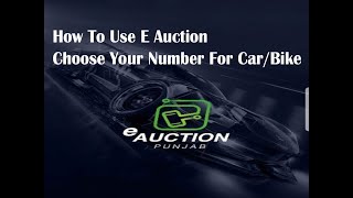 latest2022 eauction  How To Use EAuction App