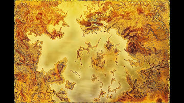 Working on a big fantasy map! (timelapse)