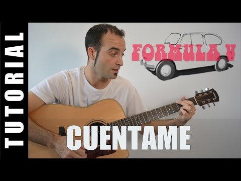 How to play Cuentame - Formula V EASY Tutorial CHORDS and LYRICS, TABS