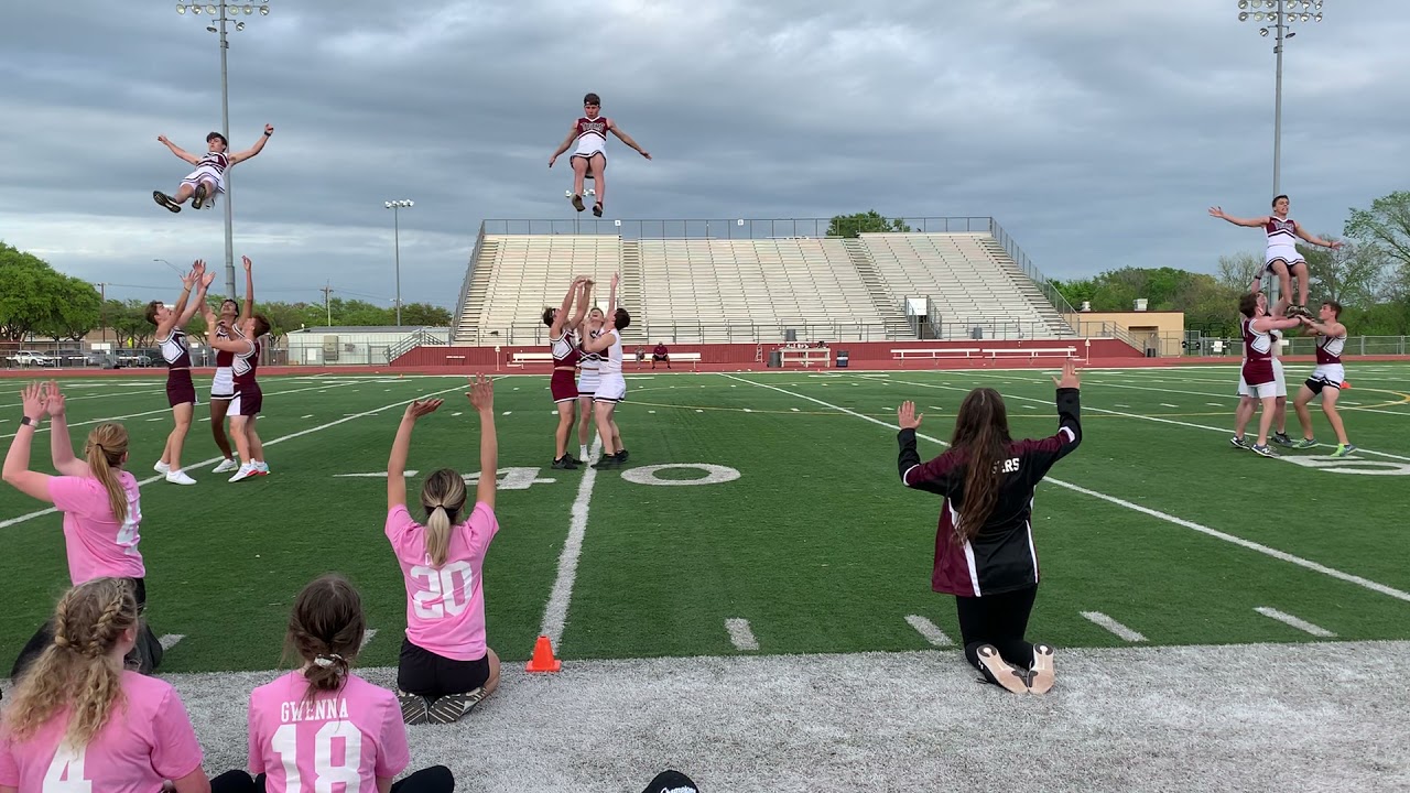 Powderpuff 2021 cheer routine YouTube