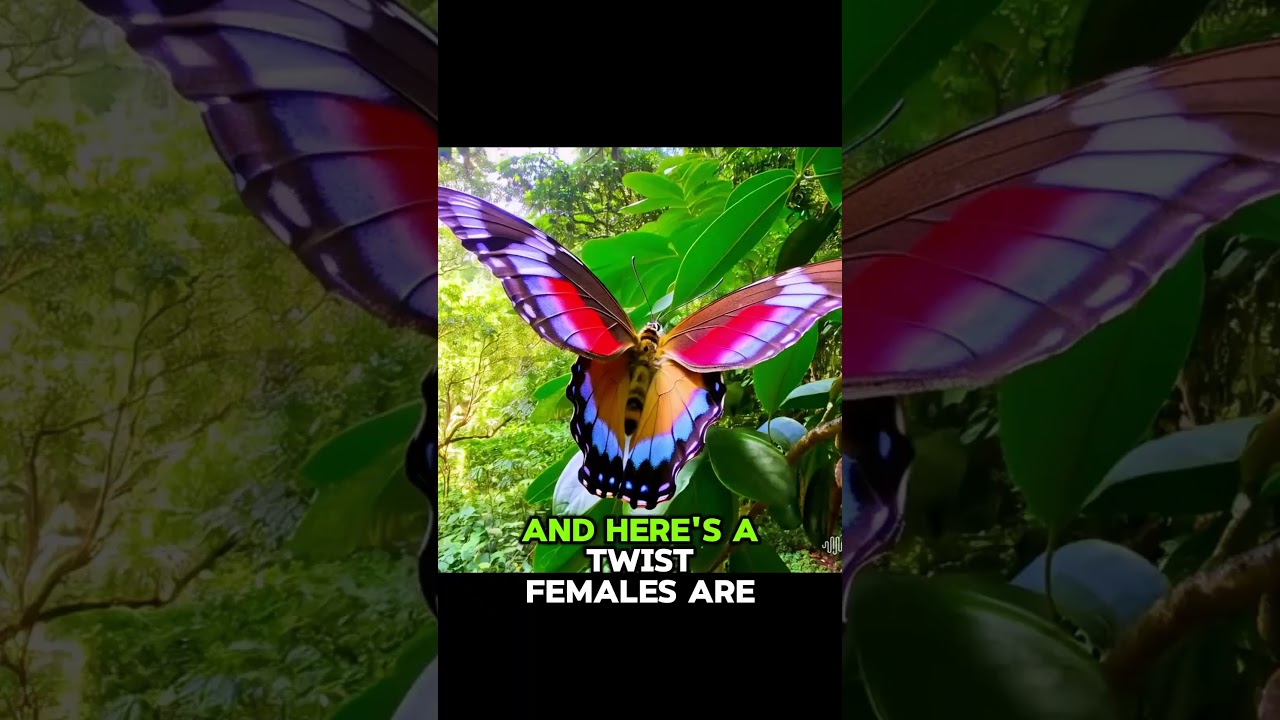 👑🦋 Queen Alexandra’s Birdwing – The Largest Butterfly on Earth! 🌍✨