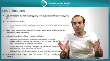 Découvrez la puissance des animations du Framework JavaScript jQuery UI