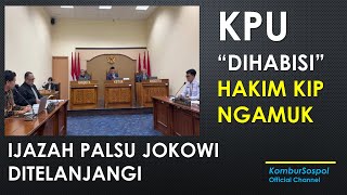 Kebohongan KPU Dihajar Hakim KIP, Ijazah Palsu Jokowi Bakal Ditelanjangi