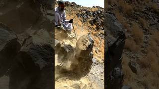 Millions of Years Written in These Layers 🌍😲 #geology #ancientrocks #foryou #mining #viral #trending