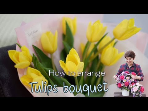 วีดีโอ: วิธีทำดอกทิวลิปสำหรับช่อดอกไม้ Candy