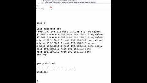 Assignment Extended ACL Lab Part 59 | Networkforyou | CCNA #ciscoccna #ccnalab #shortsvideo