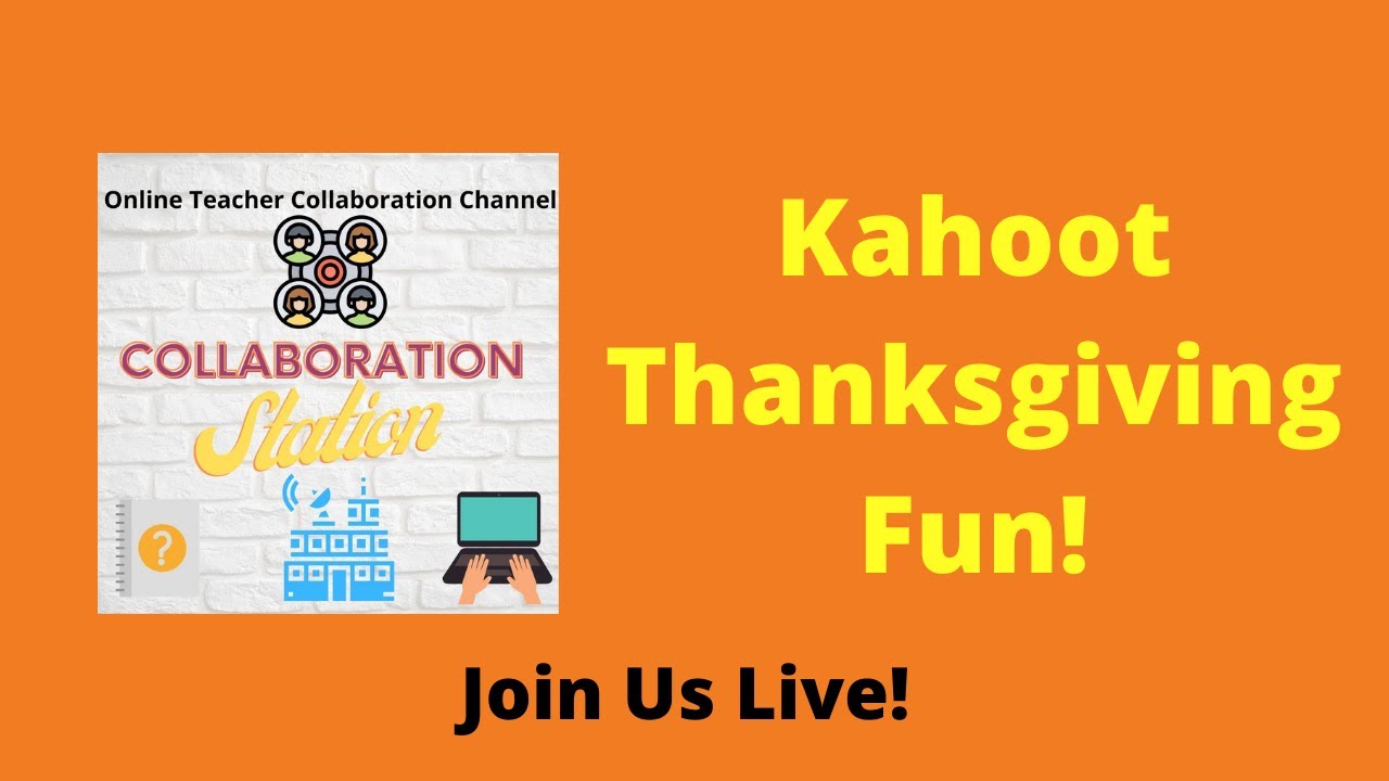 Teacher Fun Thanksgiving Kahoot Game - YouTube