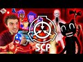 БРАВЛЕРЫ BRAWL STARS VS МОНСТРЫ SCP! ПАПА БОБ И ФИГУРКИ БРАВЛ СТАРС - РАСПАКОВКА!