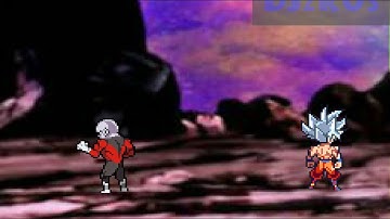 Mastered Ultra Instinct Goku VS. Jiren Sprite Animation Preview