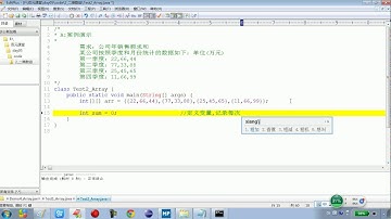 05 19 Java语言基础二维数组练习2求和