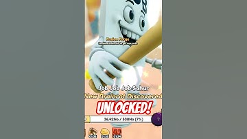 Unlocking JOB SAHUR SECRET In Brainrot Evolution Roblox!