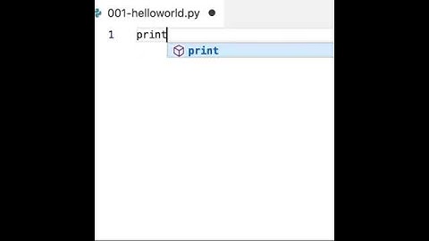 Python3 Programming Languages (Hello World)