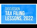 Lessons from the 2022 Tax Filing Season: How to Improve the Taxpayer Experience