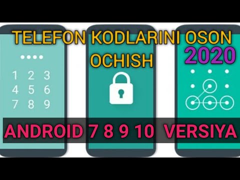 telefon kodlarini oson ochish versiya 7 8 9 10 / format / hard rest / factorit reset / samsung /efir