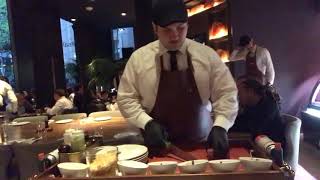 Steak tartare at Saltbae’s Steakhouse, NusrEt