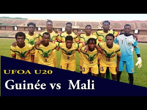 Palpitant Guinée vs Mali Tournoi UFOA U20 zone A