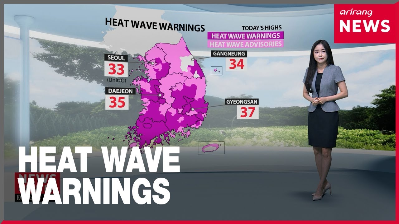 [Weather] Stronger heat across the country, heat wave warnings nationwide