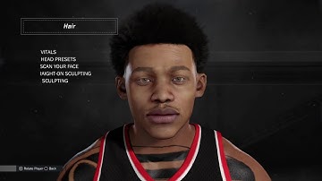 DRIBBLE GOD BIG HEAD FACE CREATION TUTORIAL ✨ | NBA 2K17