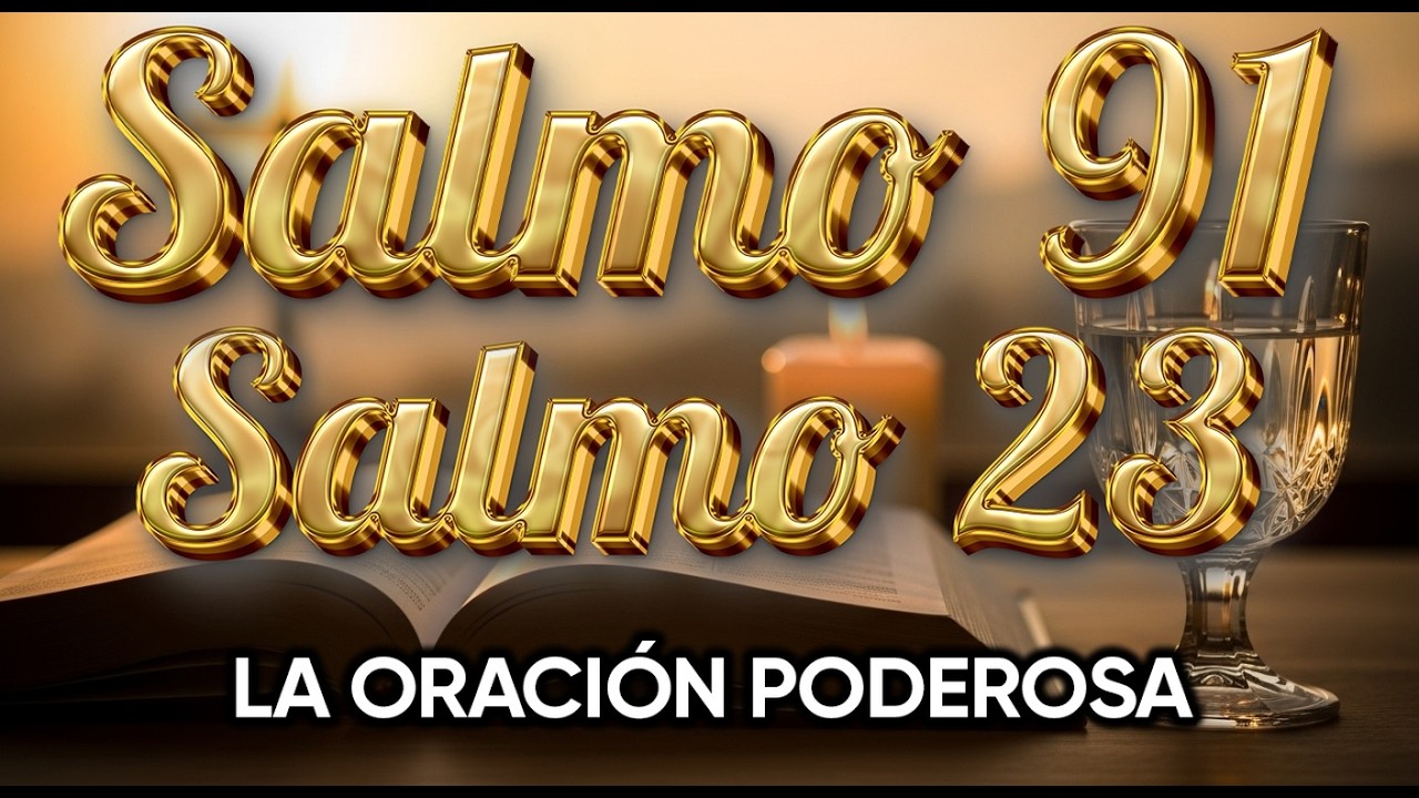 ORACIÓN del DÍA 6 de MARZO - SALMO 91 y SALMO 23 -Las dos ORACIONES MÁS PODEROSAS de la BIBLIA