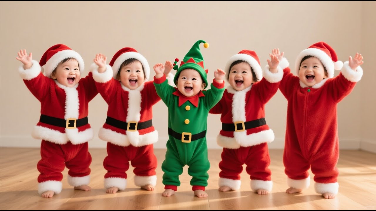 Jingle Bells Song 2025 | Baby Dance & Holiday Fun | Christmas Song for ...