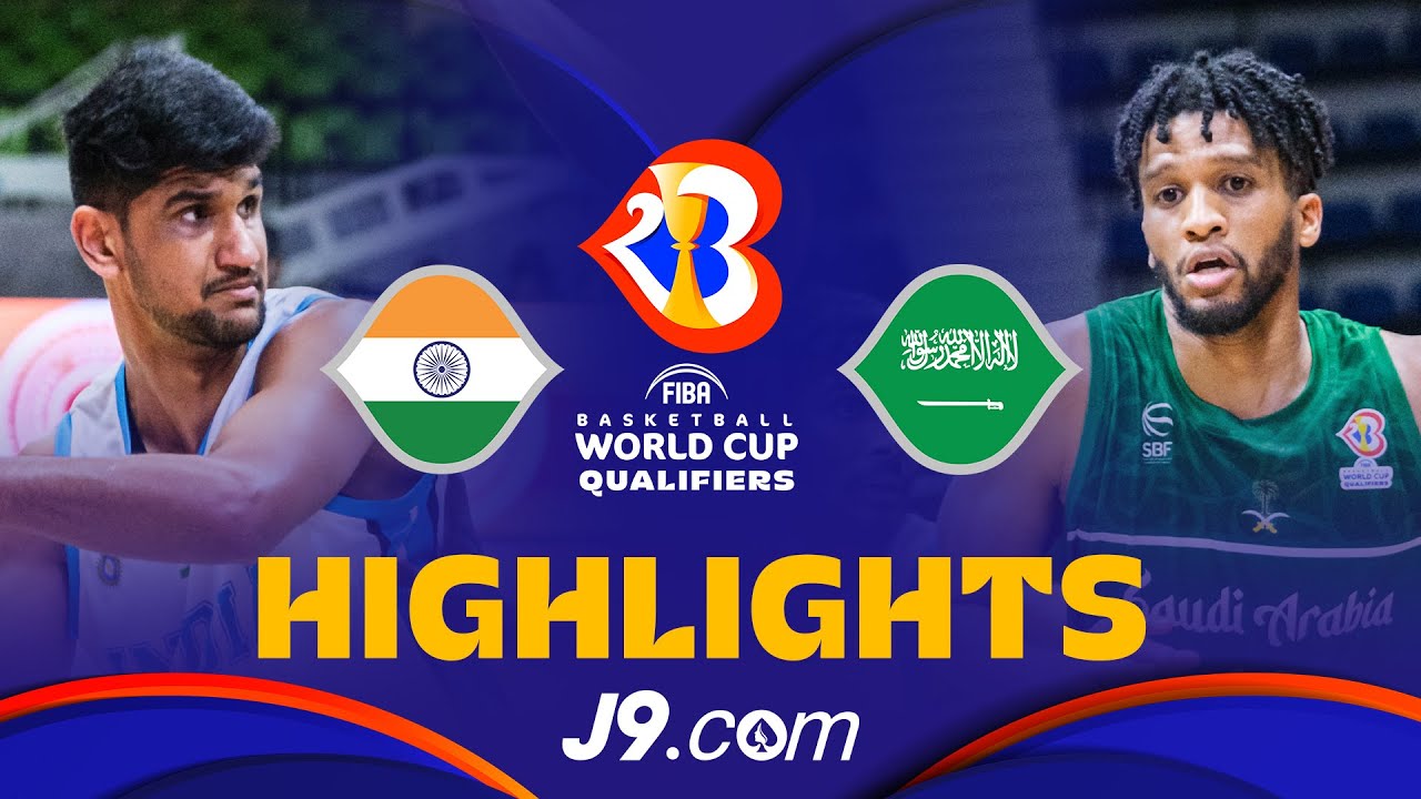 🇮🇳 India vs 🇸🇦 Saudi Arabia | J9 Basketball Highlights