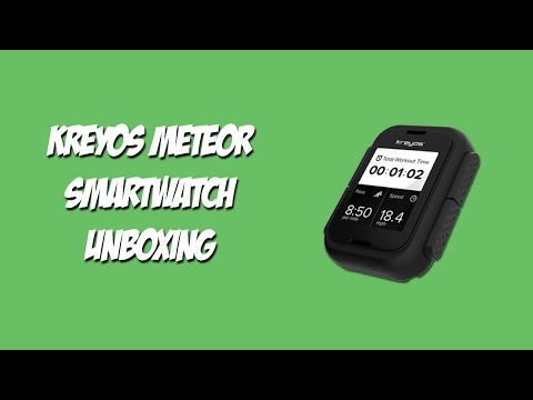 Kreyos Meteor Smartwatch Unboxing